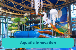 An image of a pool with the copy Aquatic Innovation Award